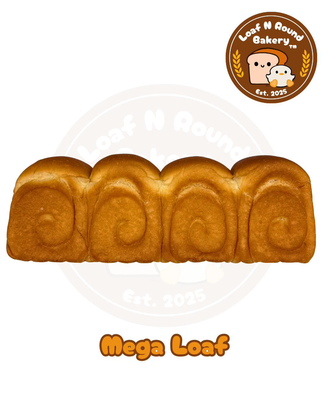 Mega Loaf Japanese Milk Bread (Shokupan)